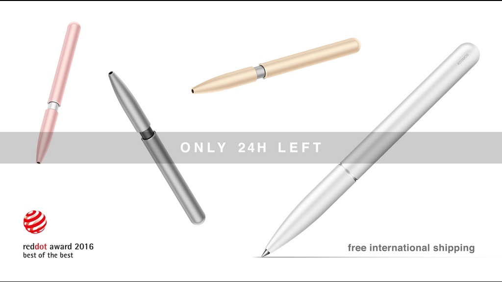 space，Red dot award，pen，Stationery，magnet，Simplicity，industrial design，